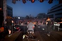On 14 May 2022, Hochschule Düsseldorf – University of Applied Sciences (HSD) could finally celebrate its 50th anniversary – and the response exceeded everything all organisers had hoped for: Several thousand people came to celebrate during the day and well into the night, creating a unique atmosphere on campus and enjoying wonderful weather.